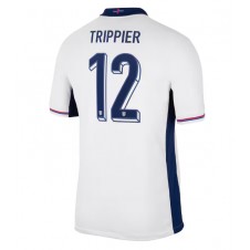 England Kieran Trippier #12 Hjemmedrakt EM 2024 Kortermet